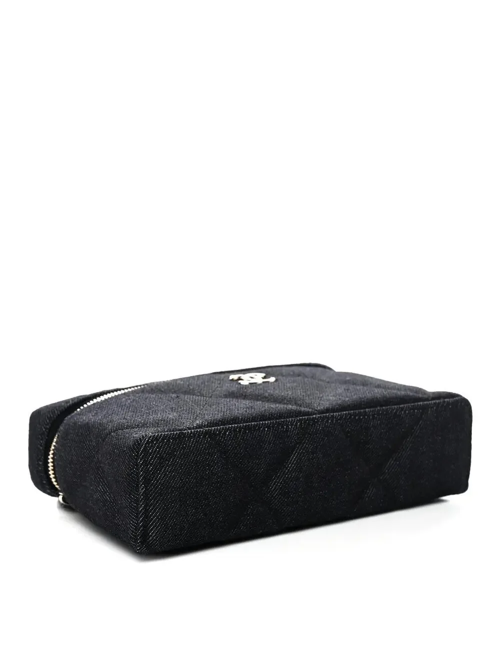 Chanel Denim Quilted Top Handle Slim #357463C44B
